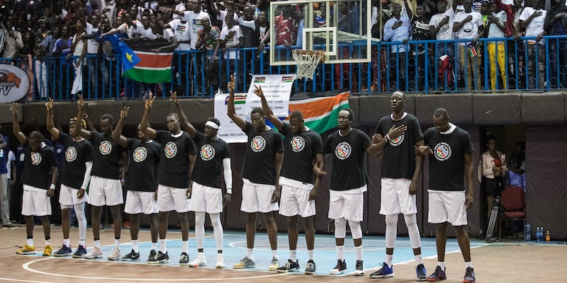 (South Sudan Basketball)