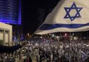 Un altro sabato di enormi proteste in Israele