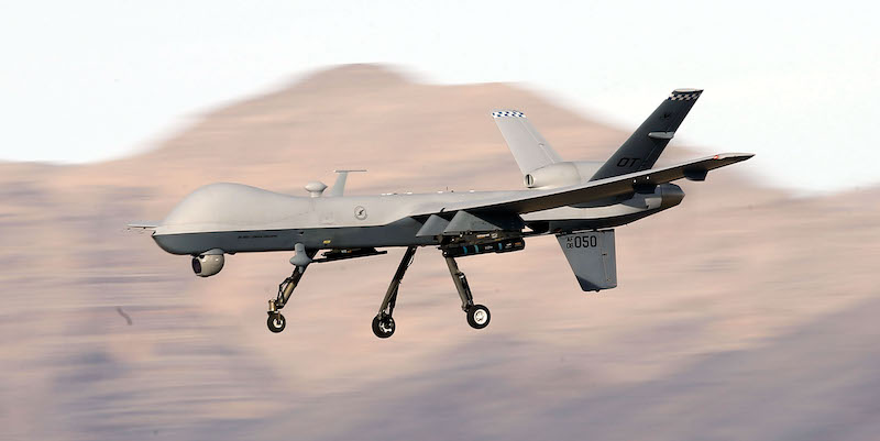 Un drone MQ-9 Reaper (Isaac Brekken/Getty Images)