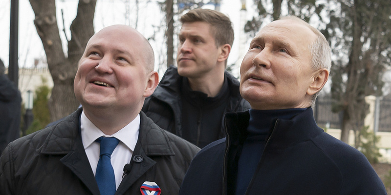 Putin ha visitato un territorio ucraino occupato per la prima volta dall'inizio della guerra