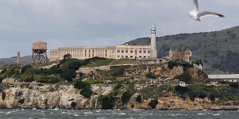 L'isola e la prigione di Alcatraz (Photo by Justin Sullivan/Getty Images)