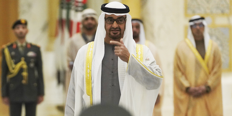 Il presidente degli Emirati Arabi Uniti Mohammed bin Zayed Al Nahyan (AP Photo/Jon Gambrell, File)