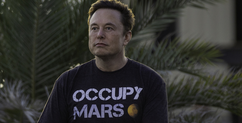 Elon Musk, la seconda persona più ricca al mondo (Michael Gonzalez/Getty Images)