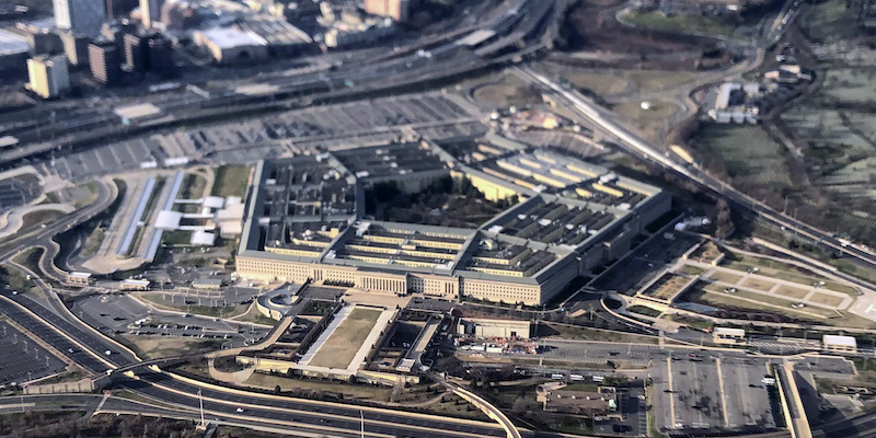 Il Pentagono, la sede del dipartimento della Difesa statunitense (AP Photo/Pablo Martinez Monsivais, File)