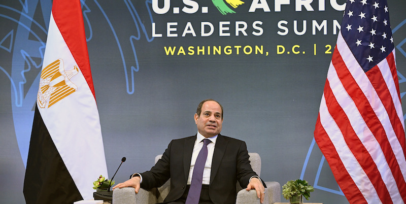 Il presidente egiziano Abdel Fattah al Sisi (Mandel Ngan/Pool via AP)
