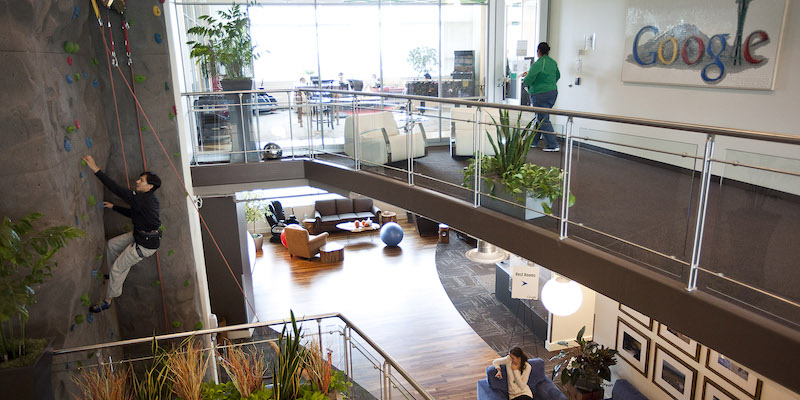 Gli uffici di Google nello stato di Washington (Photo by Stephen Brashear/Getty Images)
