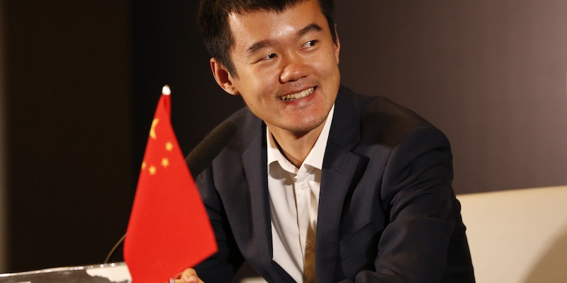 Ding Liren (AP Photo/Stanislav Filippov)