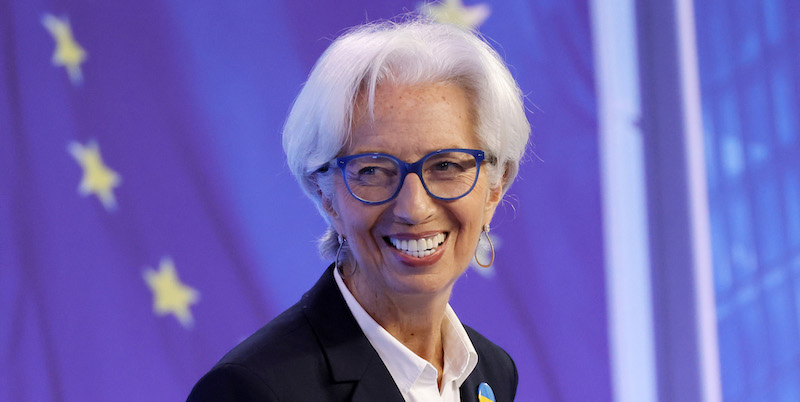 La presidente della Banca Centrale Europea Christine Lagarde (Ronald Wittek - Pool/Getty Images)