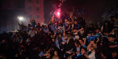 Le foto dei festeggiamenti per lo Scudetto del Napoli