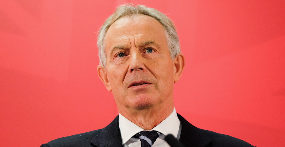 Tony Blair nel 2015 (Ian Forsyth/Getty Images)