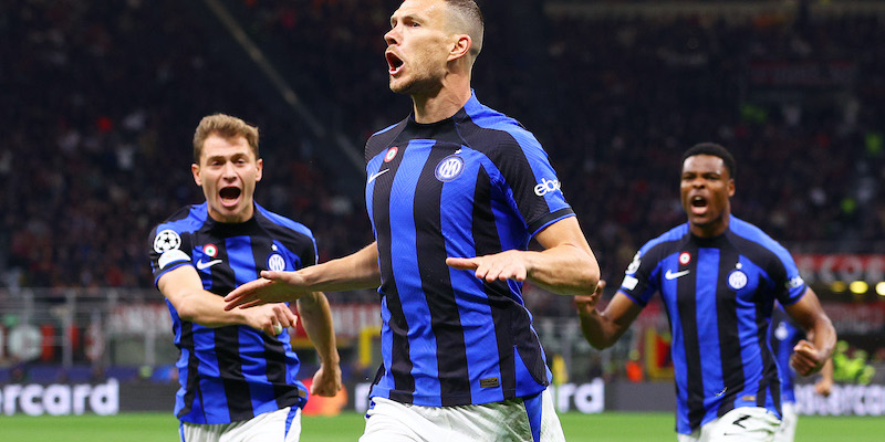 L’Inter ha battuto 2-0 il Milan nella semifinale di andata di Champions League