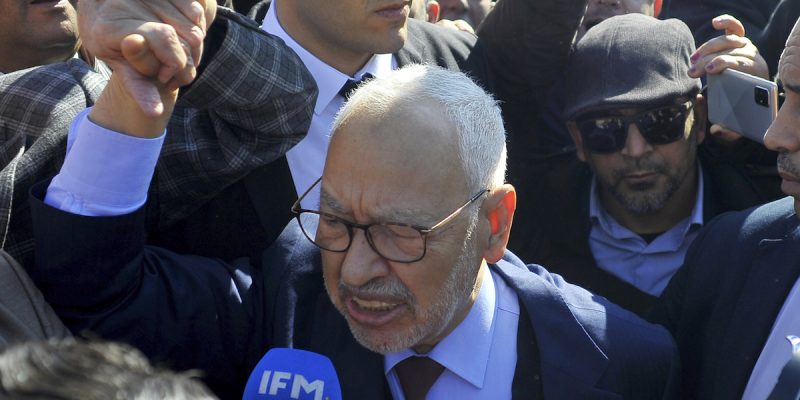 Rached Ghannouchi Uno Dei Principali Oppositori Politici Del 