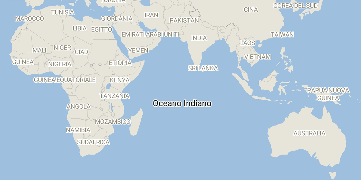 Una nave da pesca cinese è affondata nell'oceano Indiano: i 39 membri dell’equipaggio sono dispersi