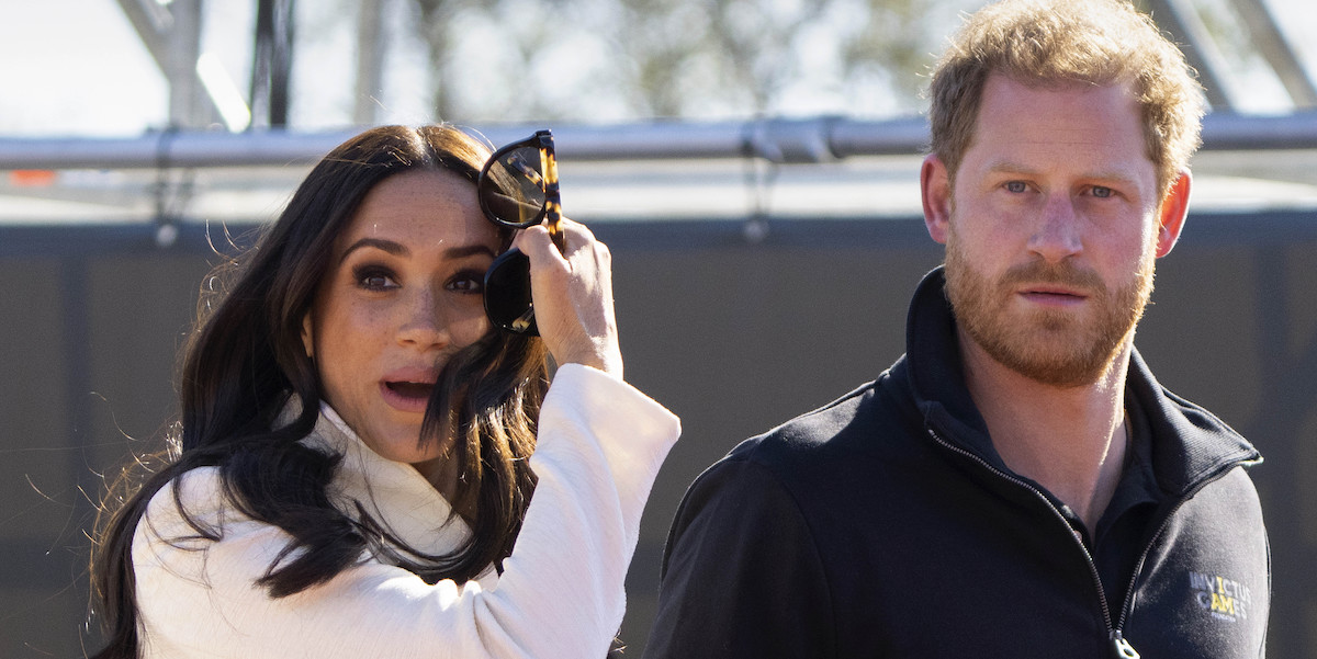 Il principe Harry e Meghan Markle (AP Photo/Peter Dejong, File)