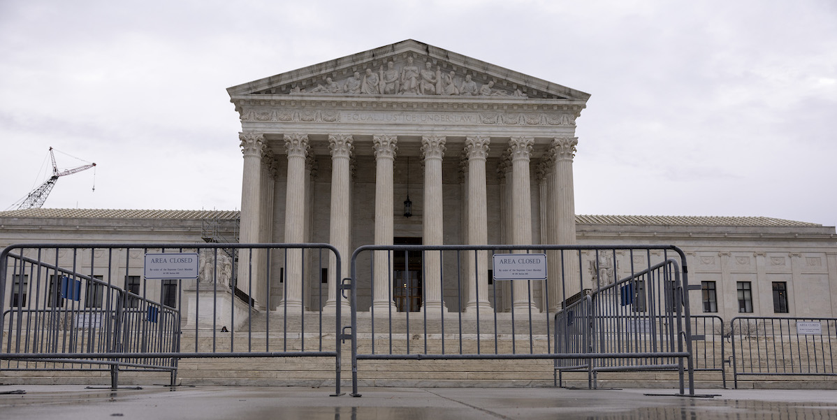 La Corte Suprema degli Stati Uniti, Washington, 22 febbraio 2023 (Anna Moneymaker/Getty Images)
