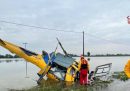 Un elicottero è precipitato a Lugo, in provincia di Ravenna: ci sono quattro feriti