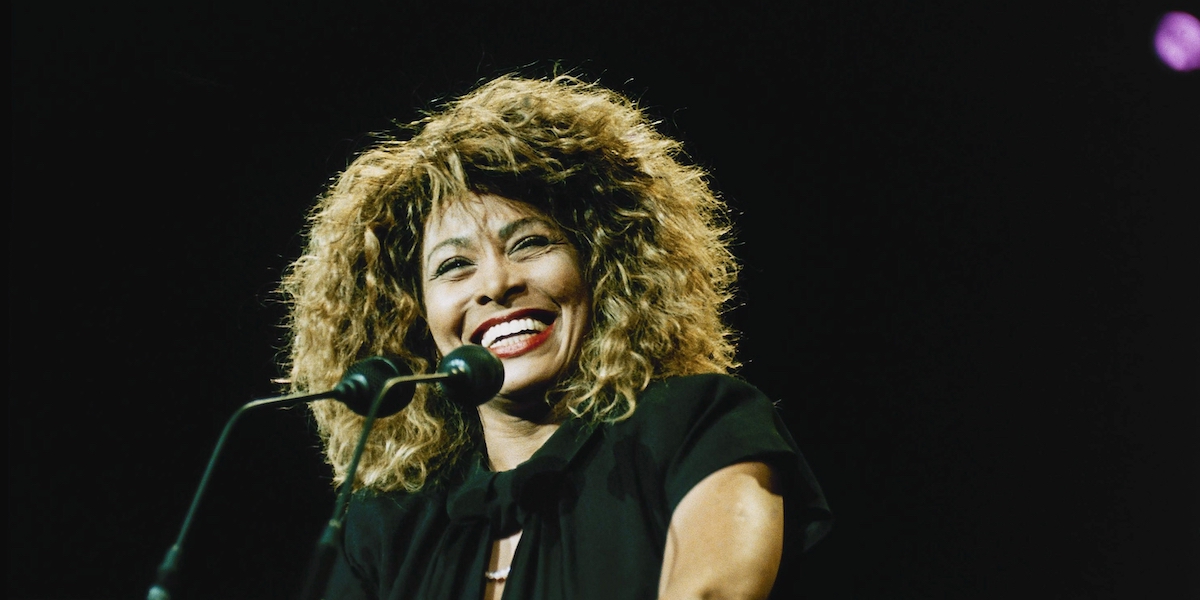 Tina Turner durante un evento a New York nel gennaio del 1989