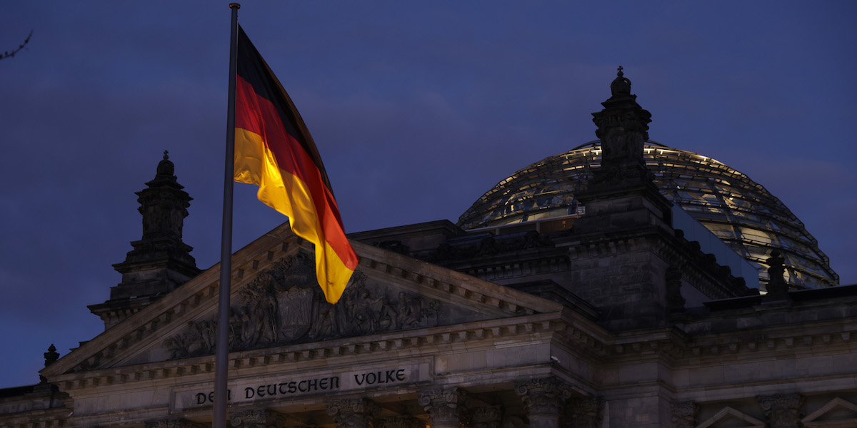 Il parlamento tedesco, a Berlino (Sean Gallup/Getty Images)