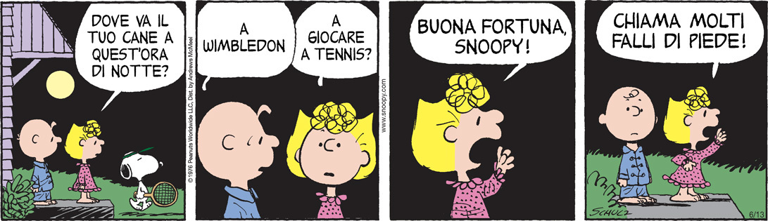 Peanuts 2023 giugno 13