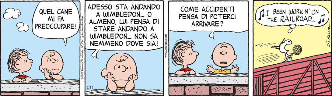 Peanuts 2023 giugno 14