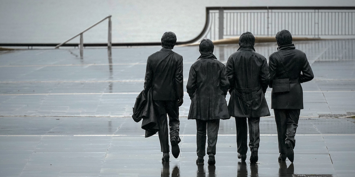 Beatles installazione Liverpool