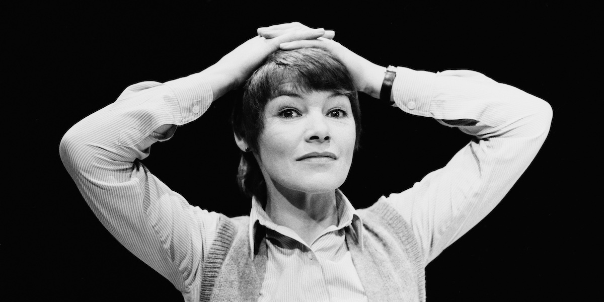 Glenda Jackson in una foto del 1980 (Daily Express/ Hulton Archive/ Getty Images)