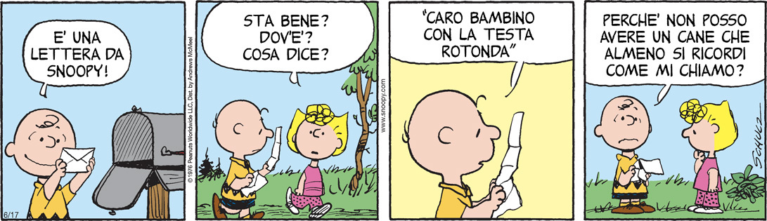 Peanuts 2023 giugno 17