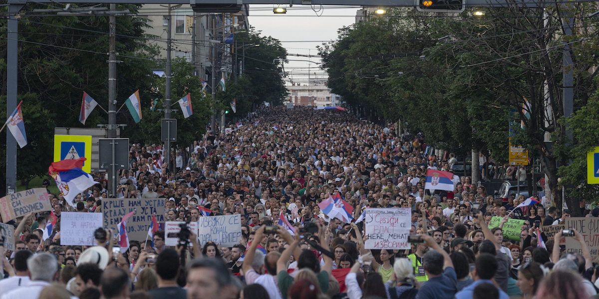 (AP Photo/Marko Drobnjakovic)