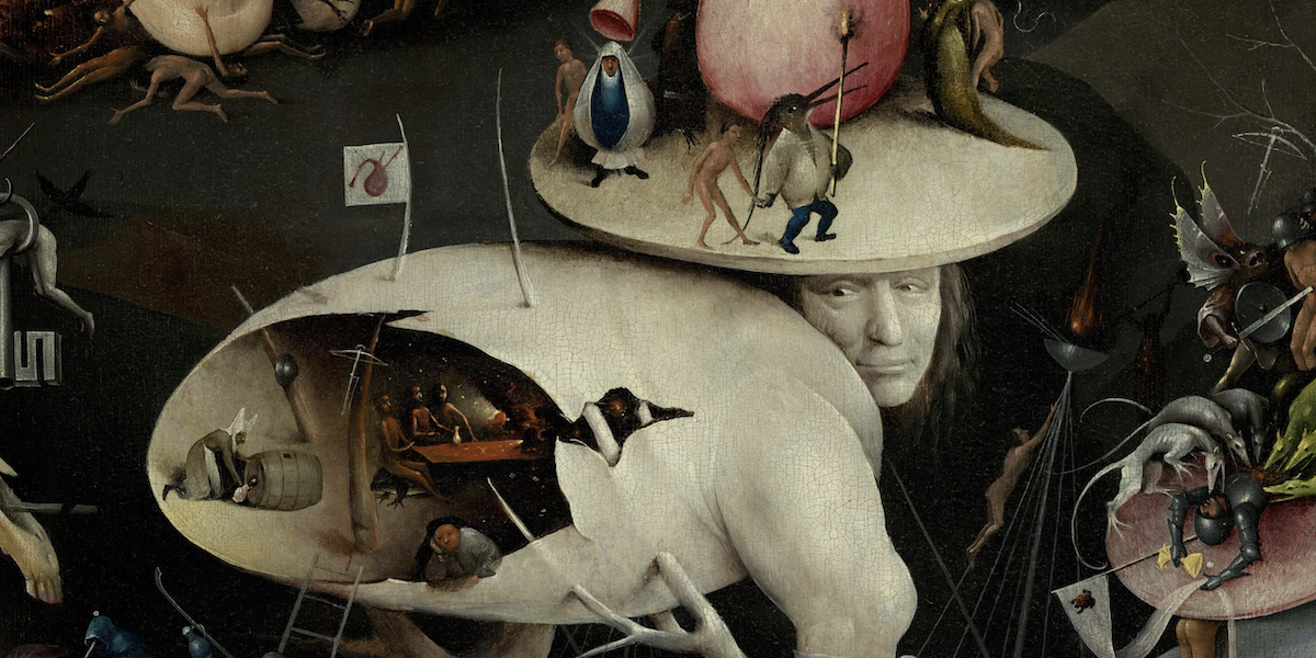 Il presunto autoritratto di Bosch nel trittico del “Giardino delle delizie”