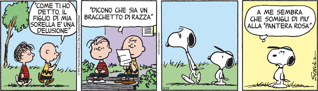 Peanuts 2023 giugno 28