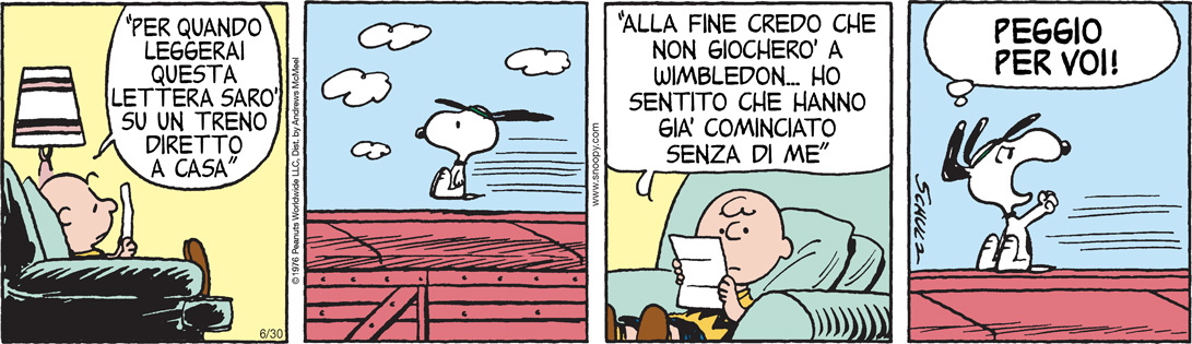 Peanuts 2023 giugno 30