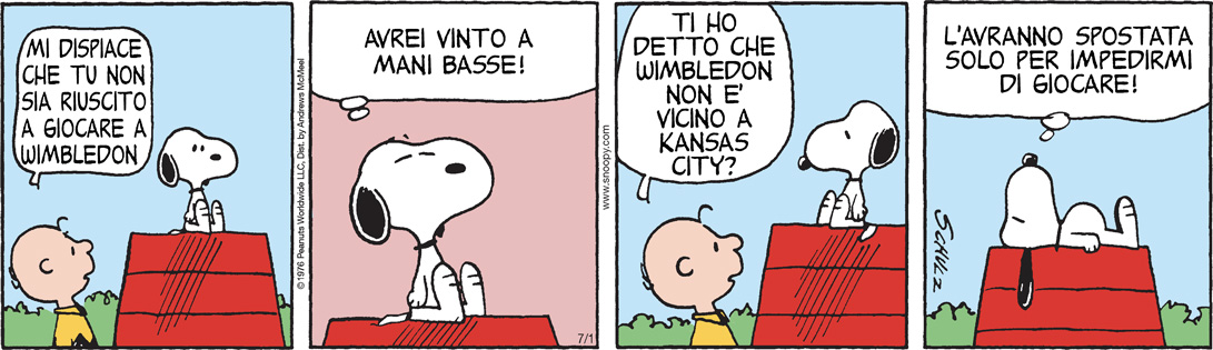 Peanuts 2023 luglio 01