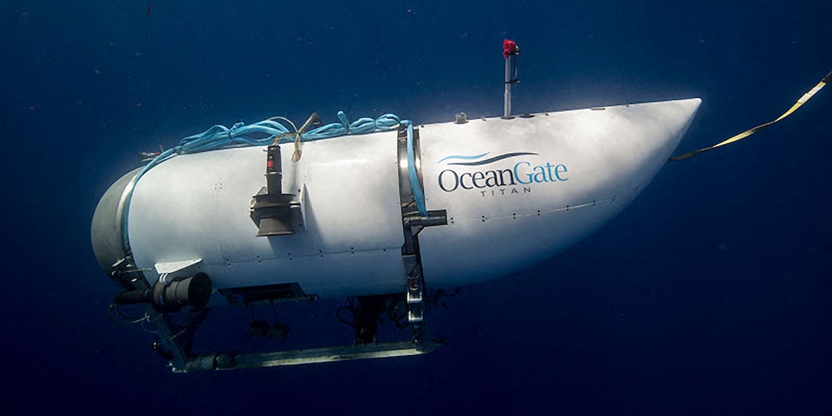 Il sommergibile Titan della OceanGate (Credit Image: © OceanGate/ZUMA Press Wire)