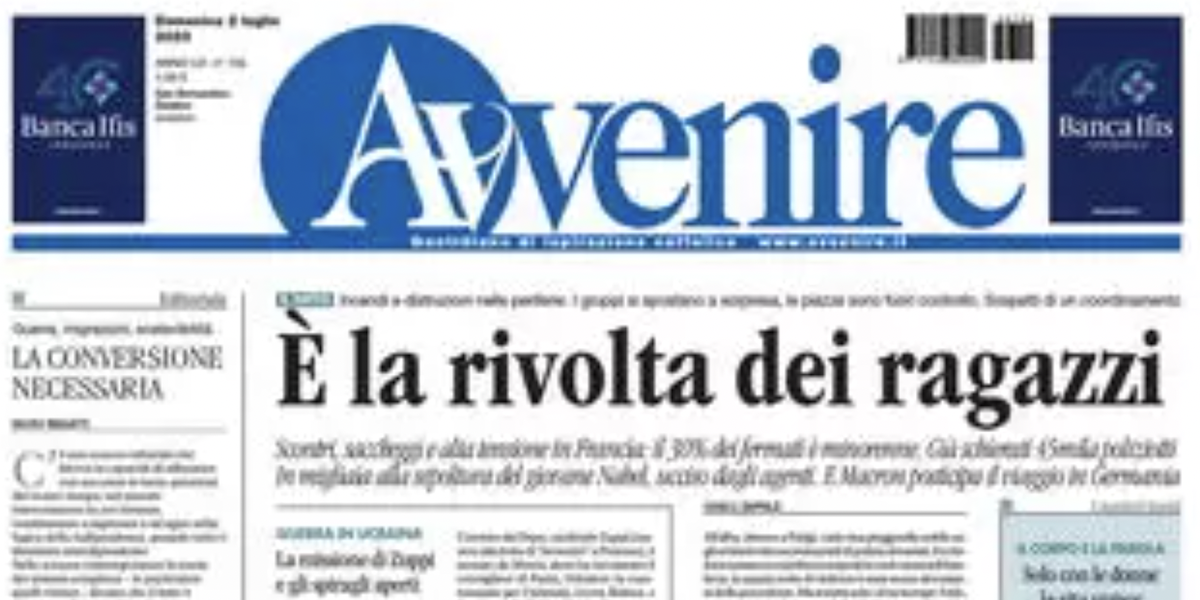 Le prime pagine di domenica 2 luglio 2023
