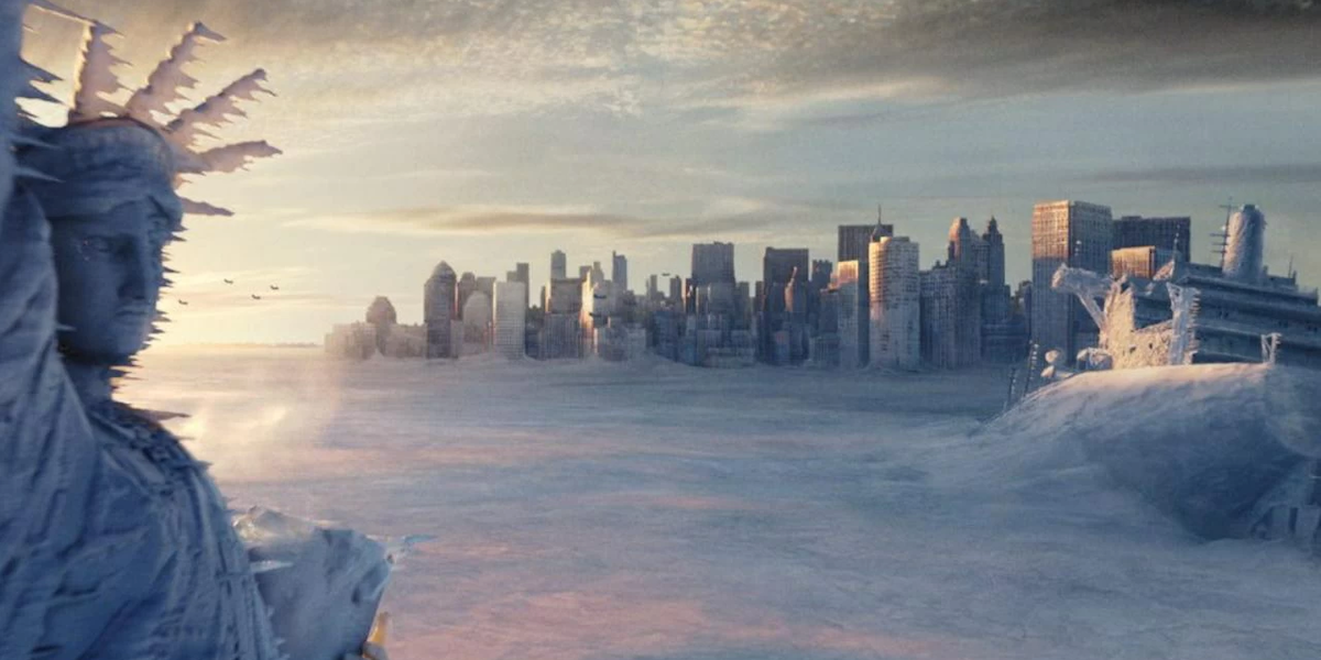 Dal film “The Day After Tomorrow”. 