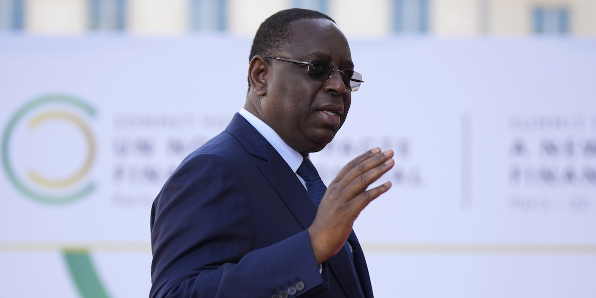 Macky Sall Senegal