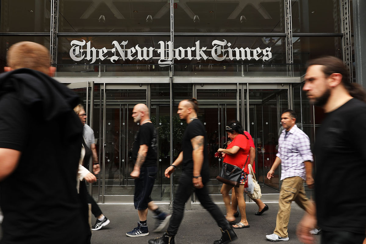 The New York Times announced that it was closing its sports newsroom and handing sports coverage over to The Athletic