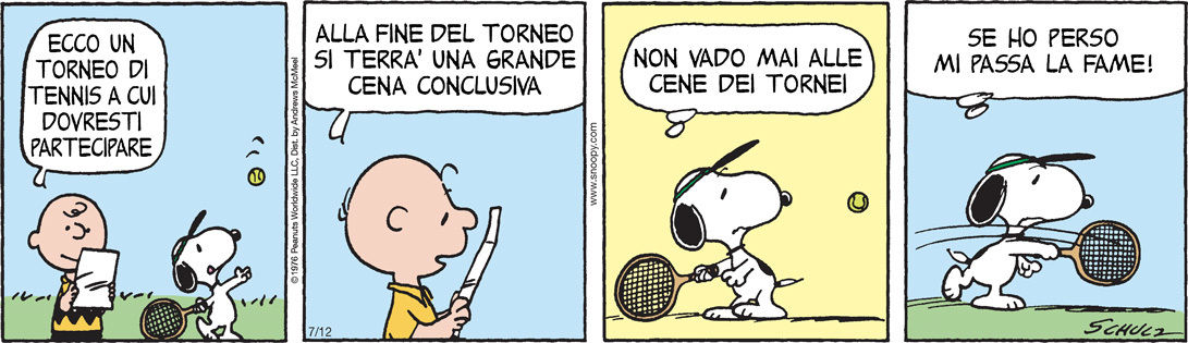 Peanuts 2023 luglio 12