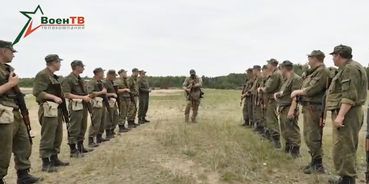 Belarus says mercenaries from the Wagner Group are training Belarusian soldiers