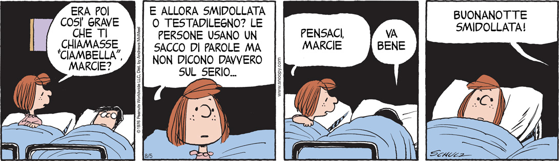 Peanuts 2023 agosto 05