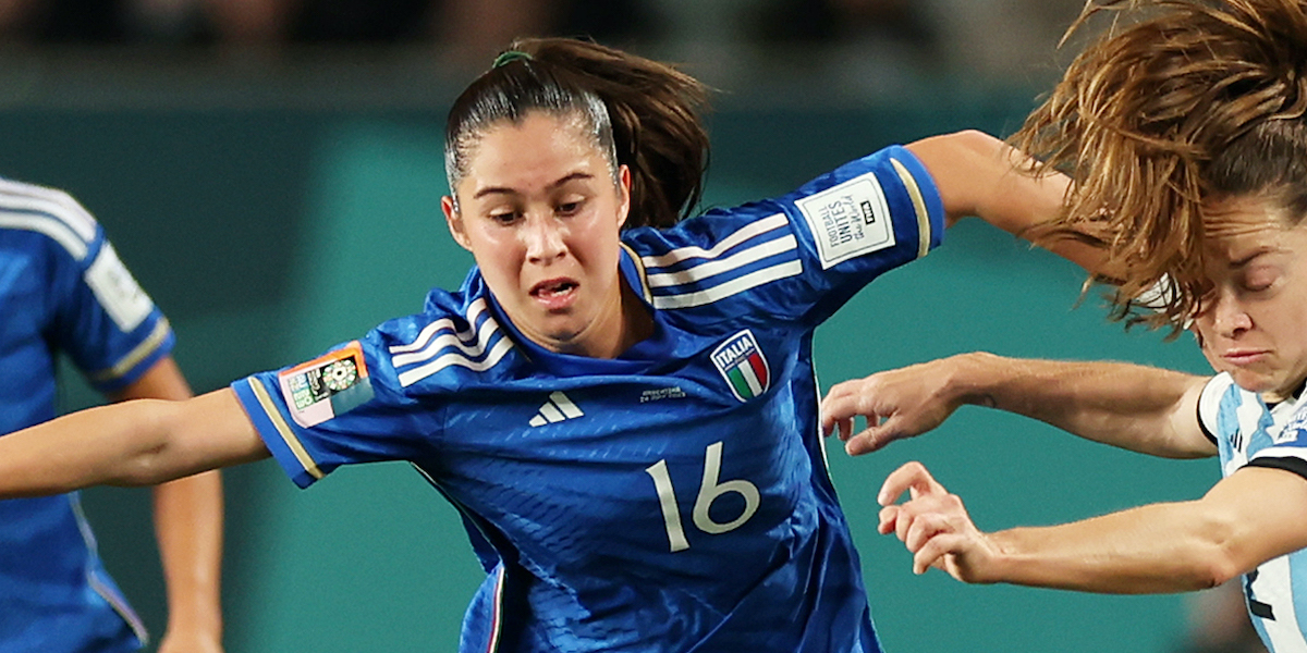 Giulia Dragoni ai Mondiali contro l'Argentina (Buda Mendes/Getty Images)