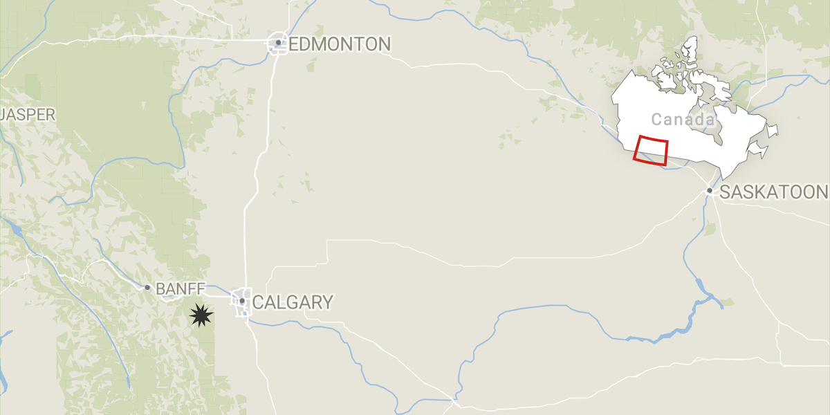 Sei persone sono morte in un incidente aereo vicino a Calgary, in Canada