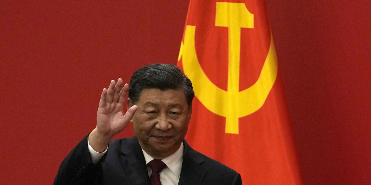 Il presidente cinese Xi Jinping (AP Photo/Andy Wong)