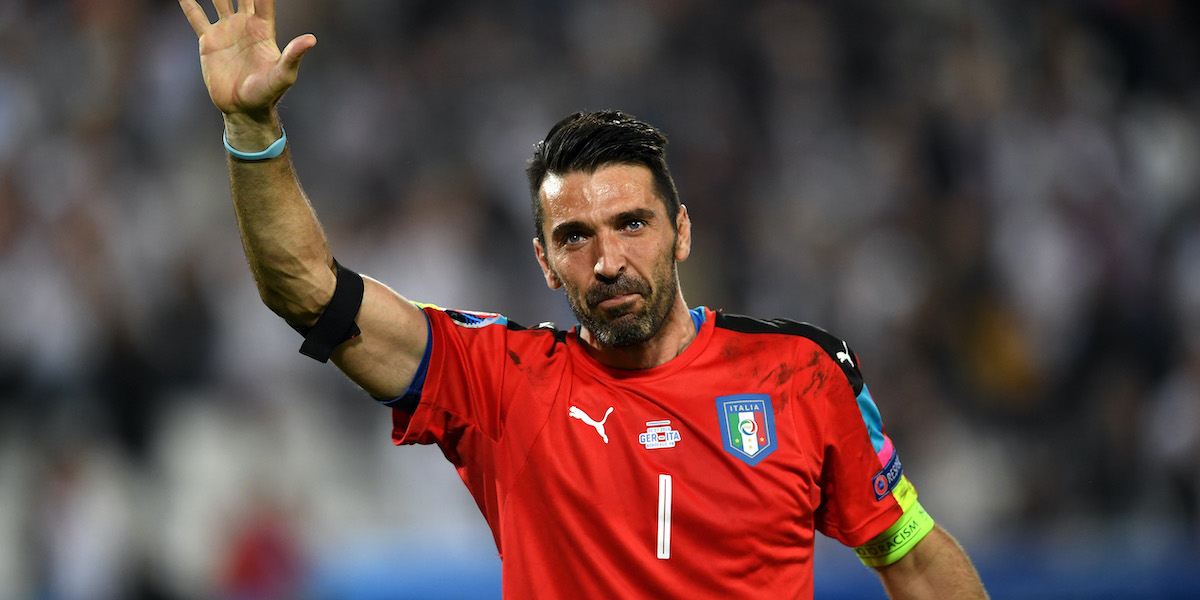 Buffon con la Nazionale nel 2018 (Getty Images)