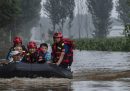 La città cinese inondata per salvare Pechino