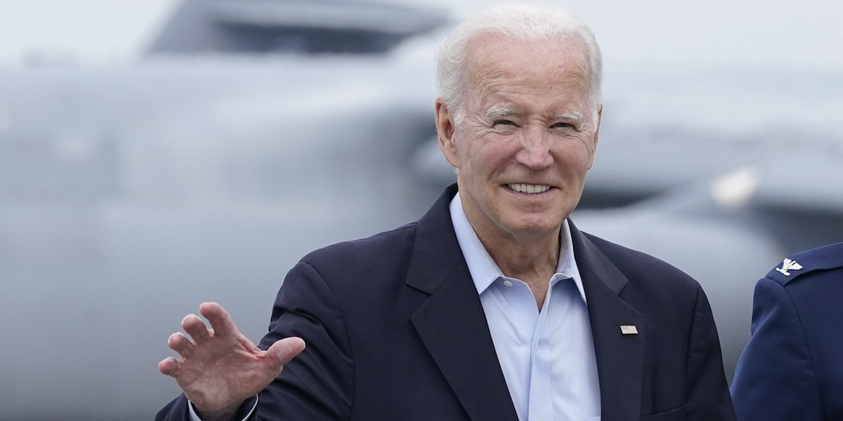 Il presidente statunitense Joe Biden (AP Photo/Susan Walsh)