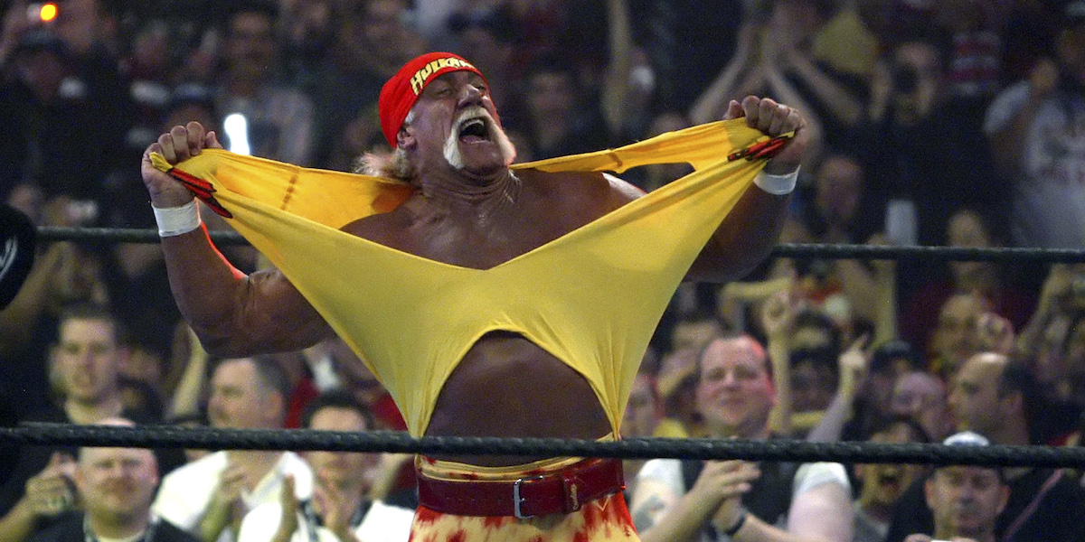Hulk Hogan nel 2005 a Los Angeles (AP Photo/Chris Carlson, File)