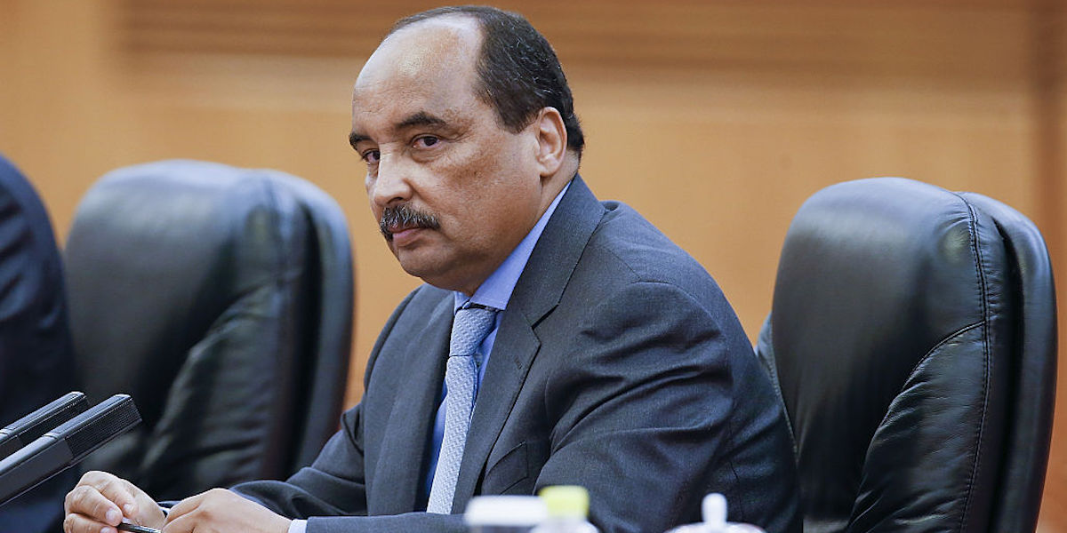 L'ex presidente mauritano Mohamed Ould Abdel Aziz
(Lintao Zhang/Getty Images)