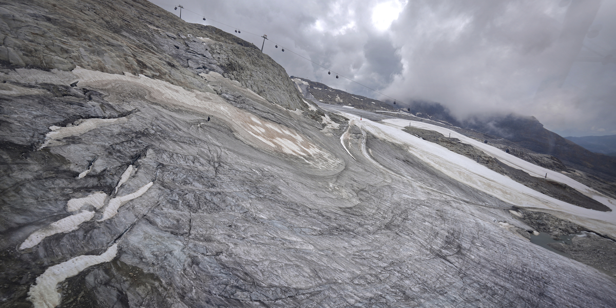 Un ghiacciaio in Austria (AP Photo/Michael Sohn)