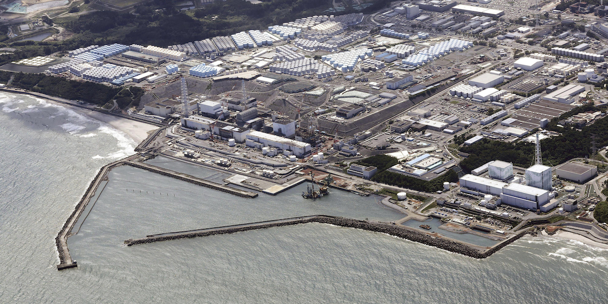 L'ex centrale nucleare Fukushima Daiichi